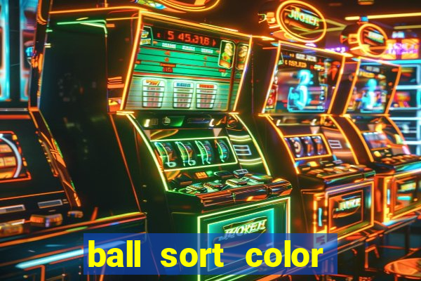 ball sort color water puzzle